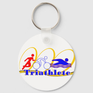 Porte-clés Triathlete SWIM RUN BIKE
