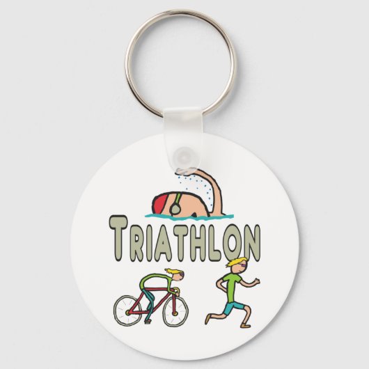 Porte-clés Triathlon (Recto)