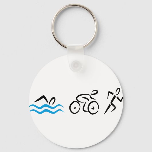 Porte-clés Triathlon (Recto)