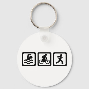 Porte-clés Triathlon