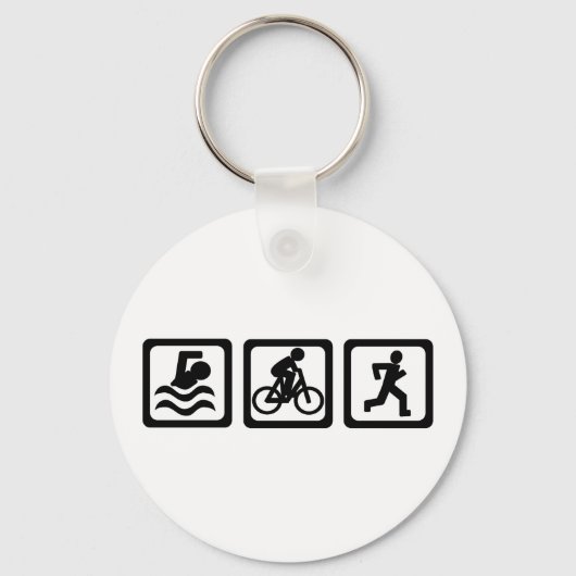 Porte-clés Triathlon (Recto)