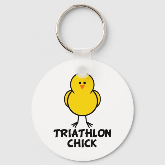 Porte-clés Triathlon Chick (Recto)