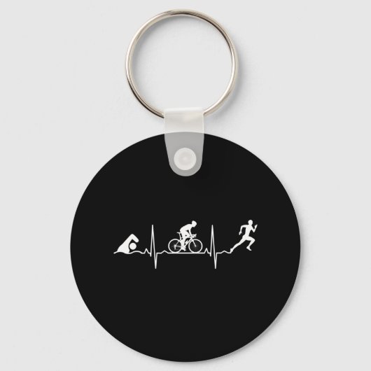 Porte-clés Triathlon - Triathlon (Recto)
