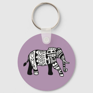 Porte-clés Tribal Walking Elephant