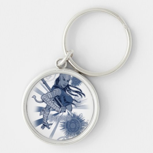 Porte-clés tribu Indigo 10 (Devant)