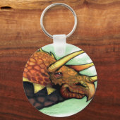 Porte-clés Tricératops (Recto)
