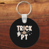 Porte-clés Trick Citrouille Ghost Migné Ou Pt Physique Thérap (Recto)