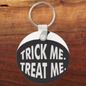 Porte-clés Trick Me Treat Me B/W (Recto)