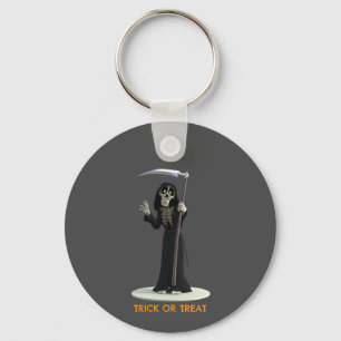 Porte-clés Trick or Treat. Grim Reaper de dessin animé