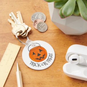 Porte-clés Trick or Treat Jack o' Lantern Citrouille d'Hallow