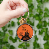 Porte-clés Trick ou traitement Maison Halloween (Main)