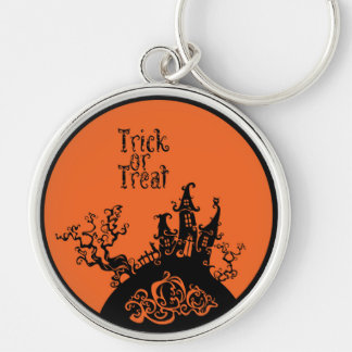 Porte-clés Trick ou traitement Maison Halloween