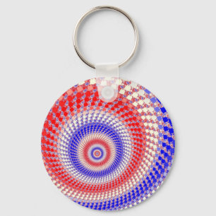 Porte-clés Tricolore Roundalls