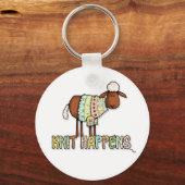 Porte-clés tricot (Recto)