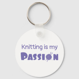 Porte-clés Tricot est ma passion