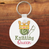 Porte-clés Tricot Porte - clé Queen (Recto)