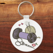 Porte-clés Tricot Yarn (Recto)