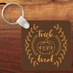 Porte-clés Tricoter ou traiter dans un cadre plante