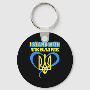 Porte-clés Trident Ukraine Drapeau ukrainien Drapeau ukrainie