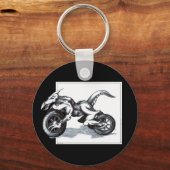 Porte-clés Trike Draconique Biomécanique (Recto)