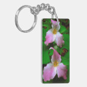 Porte-clés Trillium Fleur sauvage (Devant gauche)