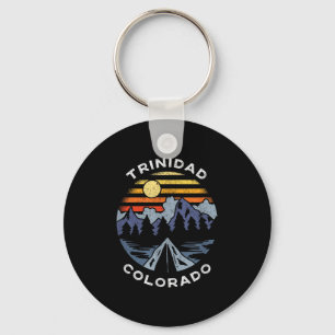 Porte-clés Trinidad Colorado Montagnes Vacances Camping Souve