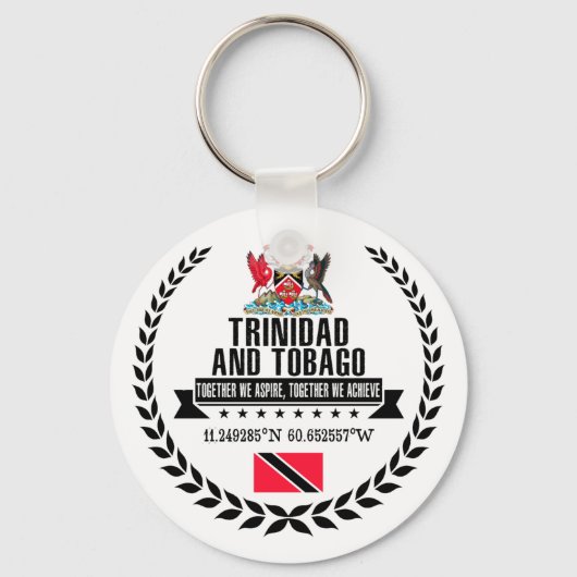 Porte-clés Trinité-et-Tobago (Recto)