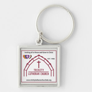 Porte-clés Trinity avec Porte - clé de logo RIC