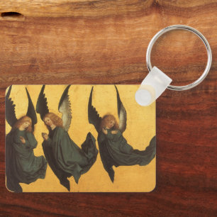 Porte-clés Trio d'anges de la Renaissance par Maître du Livre