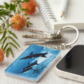 Porte-clés Trio de Dolphins (Devant droit)