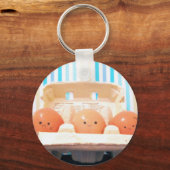 Porte-clés Trio d'oeufs (Recto)