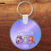 Porte-clés Trio En Difficulté 2018 (Recto)