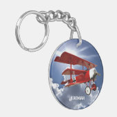 Porte-clés Triplane Watch "Baron Rouge" (Devant gauche)