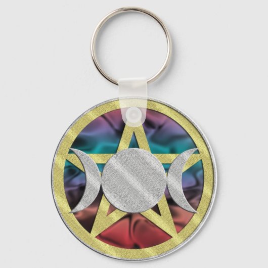 Porte-clés Triple déesse Porte - clé Wicca (Recto)