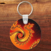 Porte-clés Triple Vrille de Flamme (Recto)