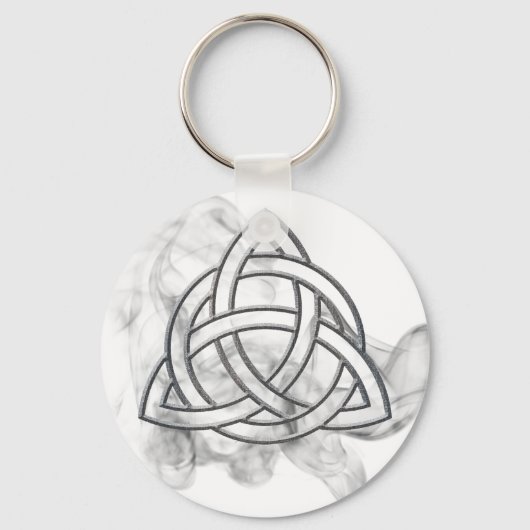 Porte-clés Triquetra Silver Bevel (Recto)