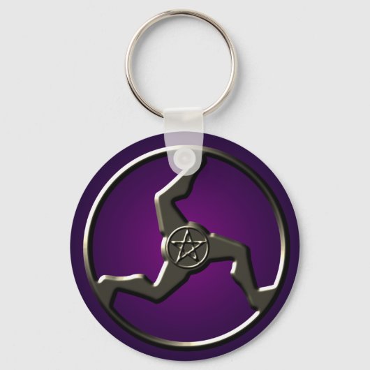 porte-clés triskelion chanceux (Recto)