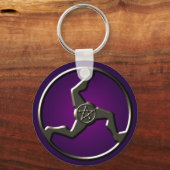 porte-clés triskelion chanceux (Recto)