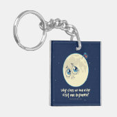 Porte-clés Triste lune (Devant gauche)