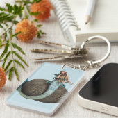 Porte-clés triste sirène (Devant droit)