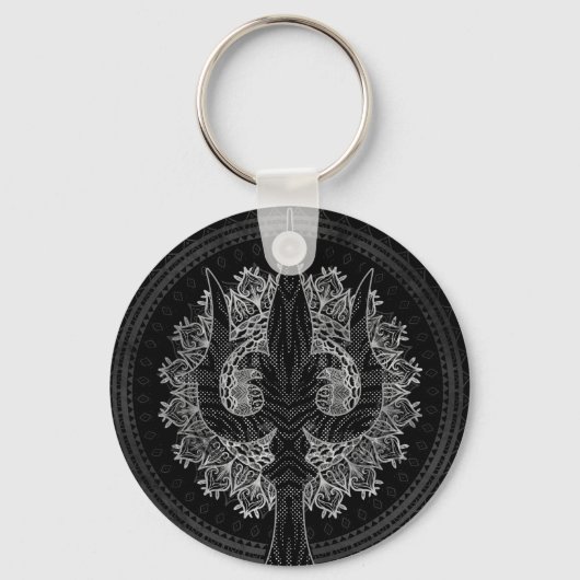 Porte-clés Trisula - Trident de Shiva (Recto)