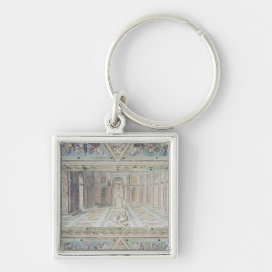 Porte-clés Triumph du christianisme, des salles de Raphael (Devant)