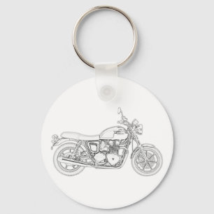 Porte-clés Triumph vintage