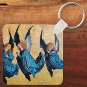 PORTE-CLÉS TROIS ANGES EN BLEU (Verso)