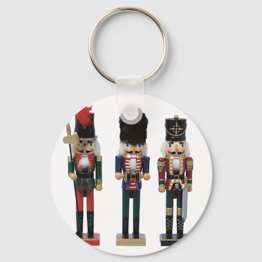Porte-clés Trois Casse-Noisettes Traditionnels (Recto)