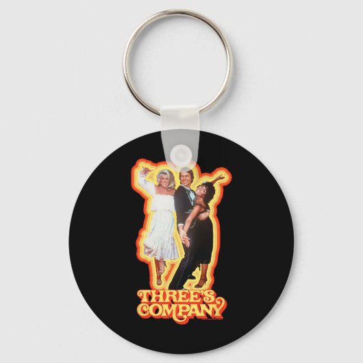 Porte-clés Trois compagnons de compagnie Danser des colocatai (Recto)