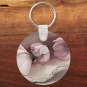 Porte-clés Trois cosmos roses (Recto)