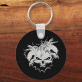 Porte-clés Trois crânes de terreur (Recto)