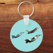 Porte-clés Trois F16 (Recto)