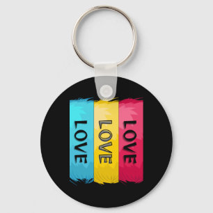 Porte-clés Trois fois Love Design